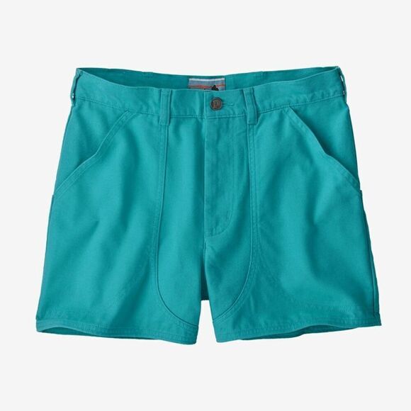 Patagonia women L shorts common threads blue XS/2 - Picture 1 of 10